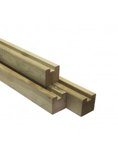 POTEAU RAINURE 9 X 9 X 9 X...