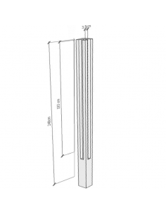 POTEAU ANGLE PLAQUE DECO 2