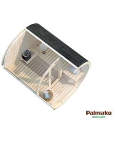 SAUNA ANITA  vitrée 1.3+0.7 m² 2