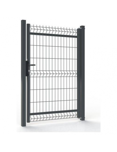 PORTILLON GRIS H.2,00 x 1m OCCULTABLE