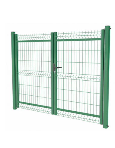 PORTAIL VERT GRILLAGE H 120 L 400...