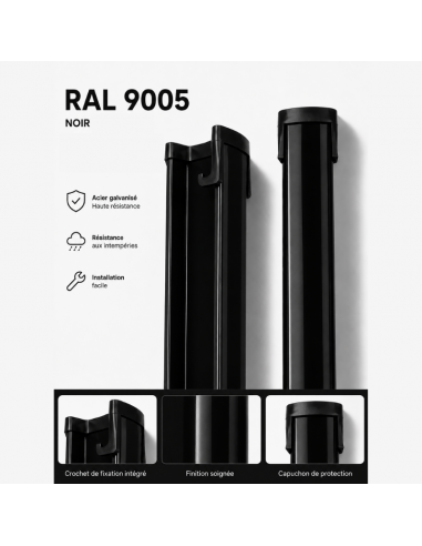 EDELPRO 300 CM NOIR