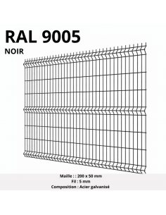 PANNEAU 153 X 250  NOIR...