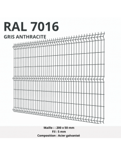 PANNEAU 193 X 250  GRIS...