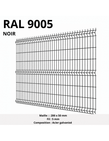 PANNEAU 193 X 250 NOIR  Fils 5/5