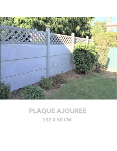 PLAQUE CROISILLON 192 X 50 CM